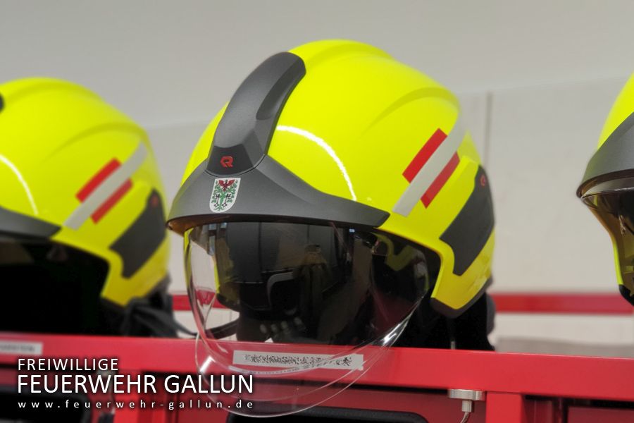 Unser neuer Feuerwehrhelm